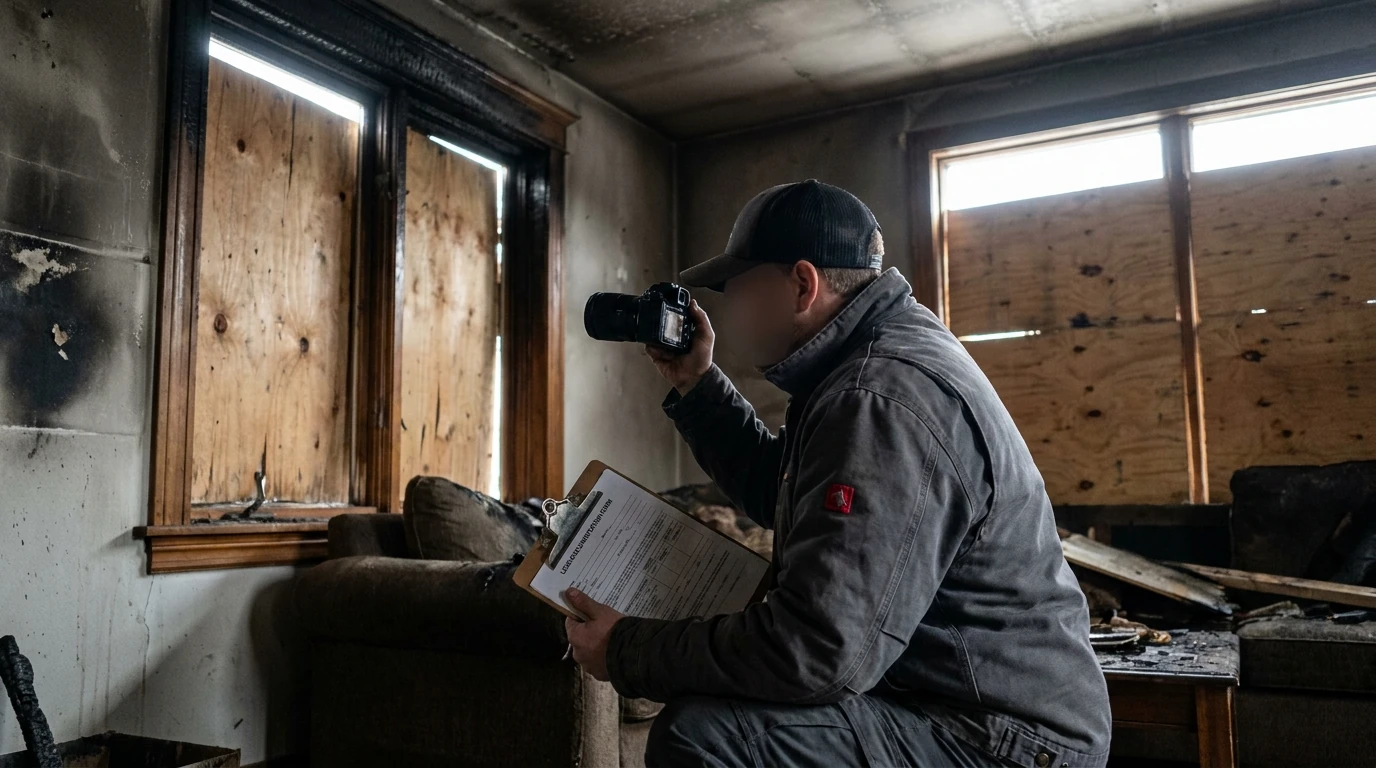 What drives fire damage restoration costs up or down