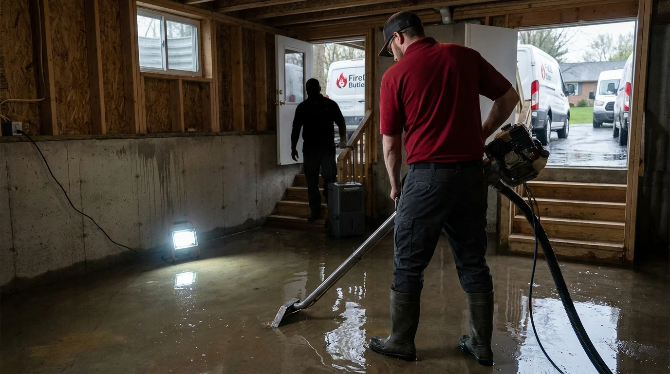 Flooded Basement: What To Do in the First 24 Hours (Step by Step)