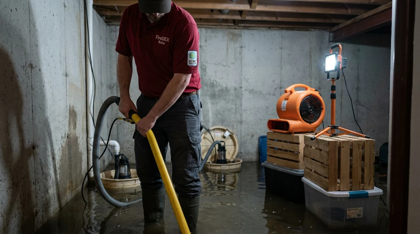 Water in the Basement After Heavy Rain: Causes, Fixes, and When It Is a Restoration Job